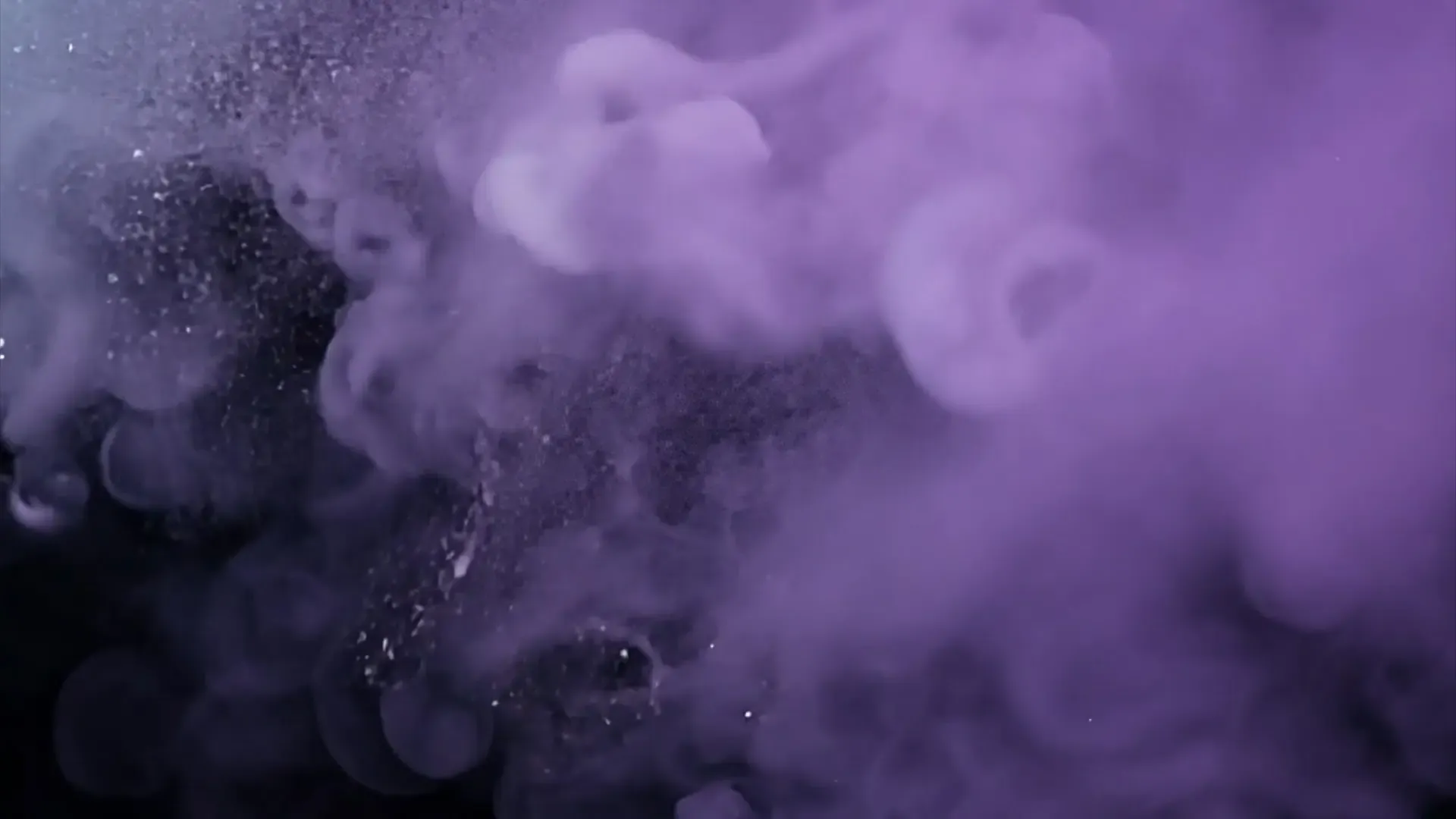 Surreal Purple Smoke Effect Overlay for Fantasy Film Intro